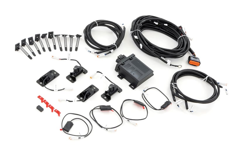 RC Multi-Color LED Running Boards | Crew Cab | Ram 2500/3500 2WD/4WD (2011-2026) (manufacturer page)