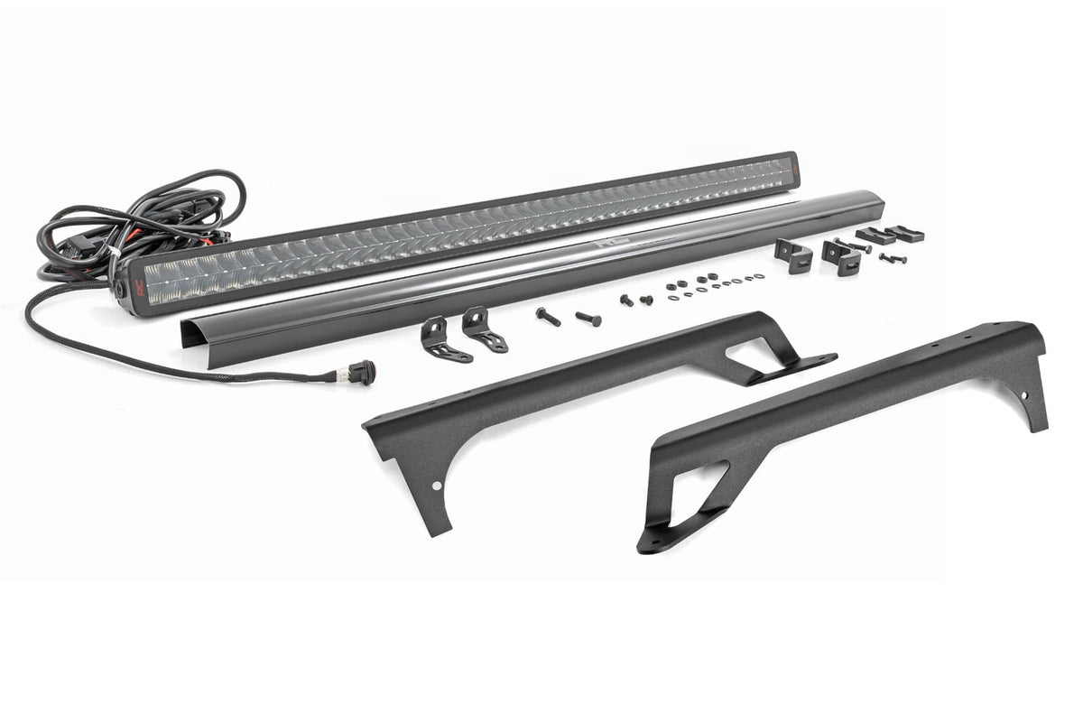 LED Light Kit | Windshield Mount | 50" Spectrum Dual Row | Jeep Wrangler TJ (97-06) - Lighting & Acc