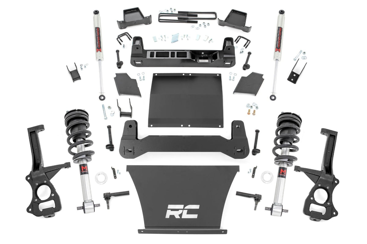 4 Inch Lift Kit | AT4/Trailboss | M1/M1 | Chevy/GMC Sierra 1500 (19-24)/Silverado 1500 (19-24) - Susp Lift Kits 4wd (Image 1 of 4)