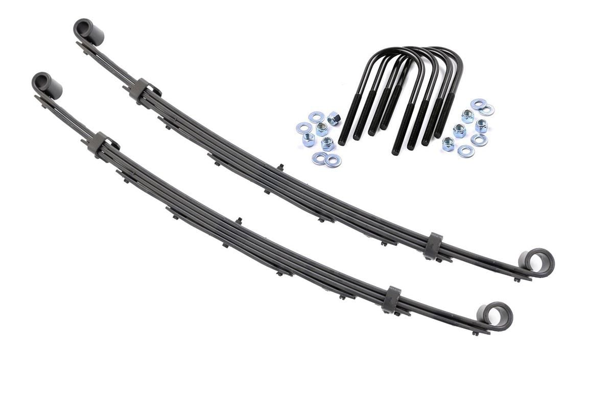 Front Leaf Springs | 4" Lift | Pair | Chevy/GMC C10/K10 C15/K15 Truck/Half-Ton Suburban (69-72) - Susp Accessories (Image 1 of 4)