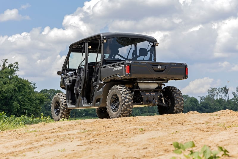 RC M1 Rear Coil Over Shocks | Ride Height Adjust | Can-Am Defender HD5/HD8/HD9/HD10 (manufacturer page)