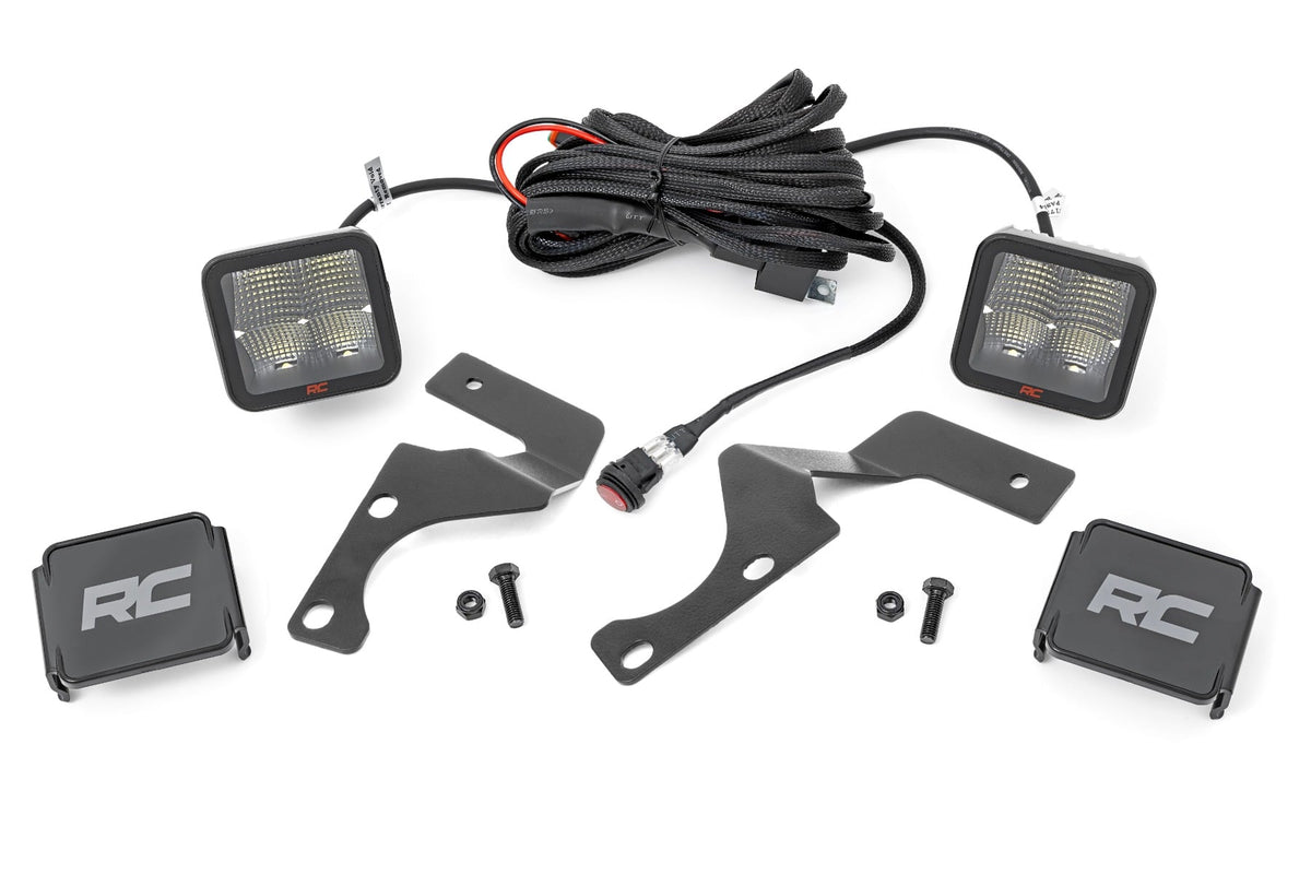 LED Light Kit | Ditch Mount | 2" Spectrum Spot Pair | Toyota 4Runner (10-24) - Lighting & Acc (Image 1 of 3)