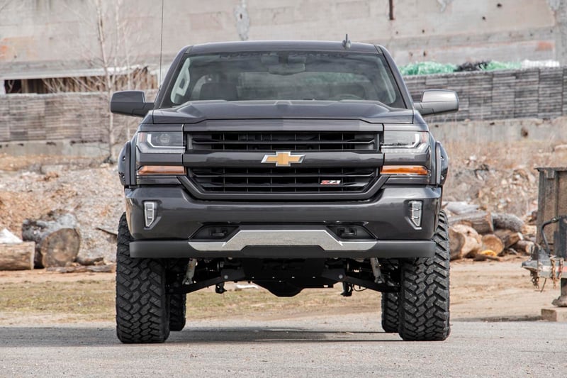 RC 7 Inch Lift Kit | Cast Steel | M1 Struts/M1 | Chevy/GMC 1500 (14-18 & Classic) (manufacturer page)