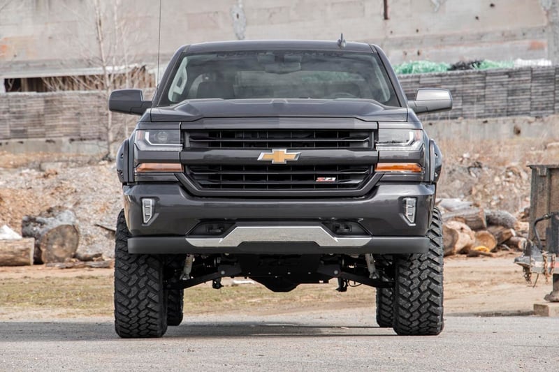 RC 7 Inch Lift Kit | Cast Steel | M1 Struts/M1 | Chevy/GMC 1500 (14-18 & Classic) (manufacturer page)