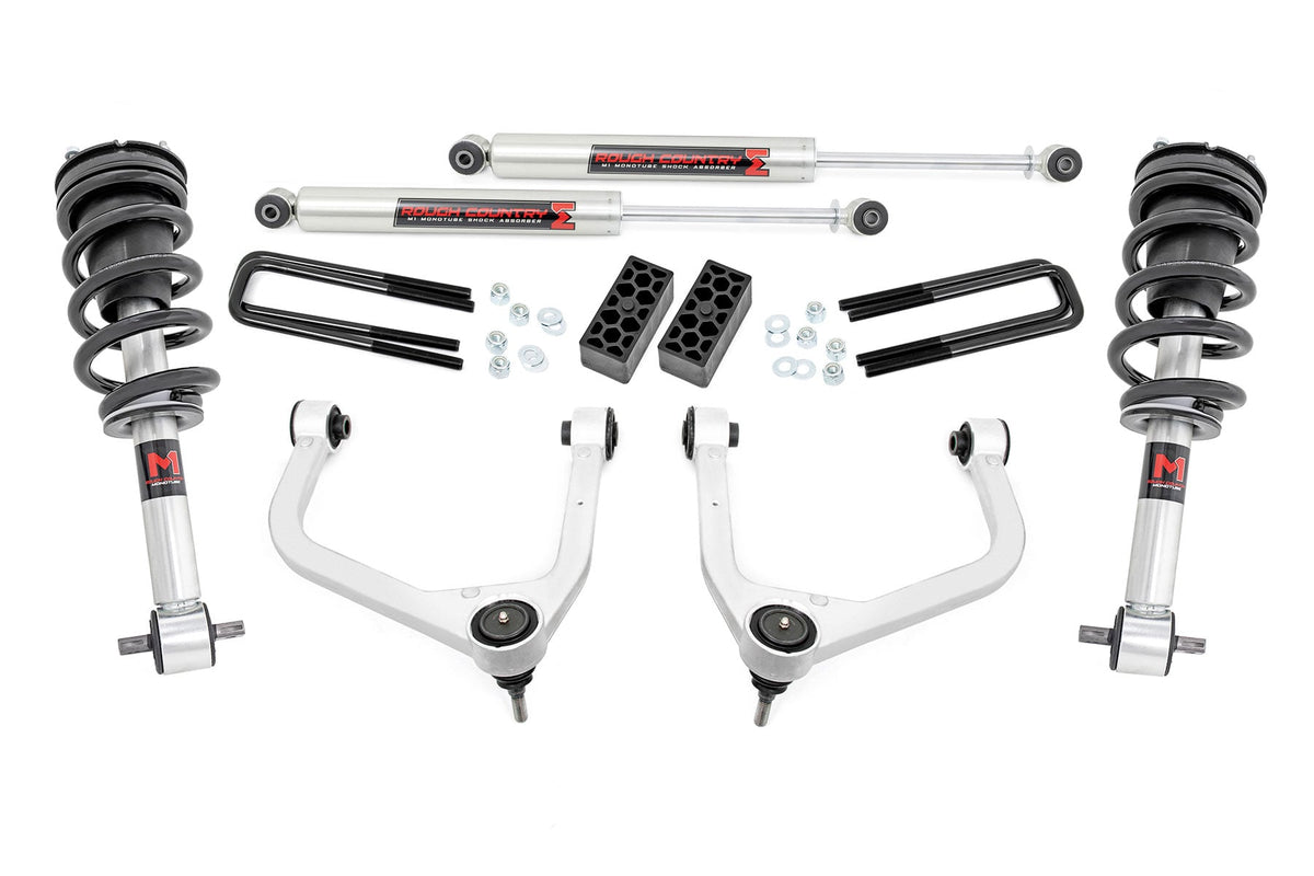 3.5 Inch Lift Kit | M1 Struts/M1 | Chevy Silverado 1500 2WD/4WD (2019-2024) - Susp Lift Kits 4wd (Image 1 of 6)