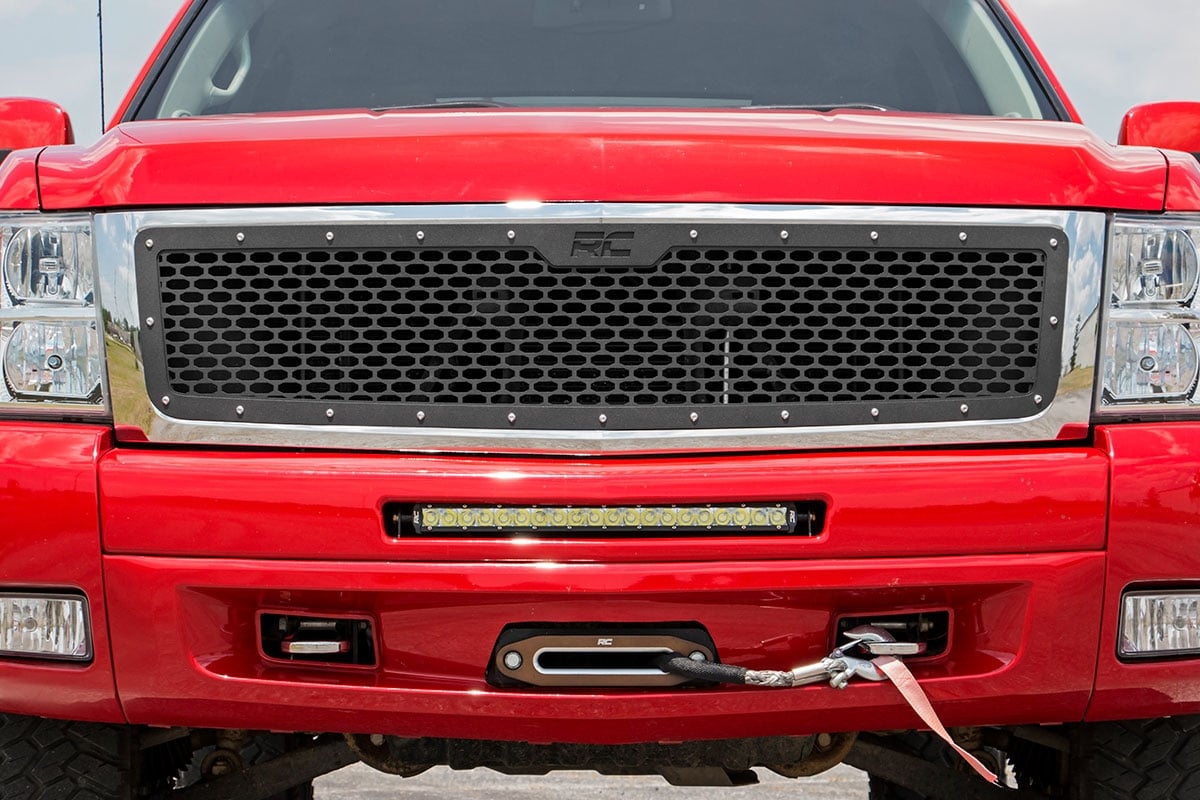 Mesh Grille | Chevy Silverado 1500 2WD/4WD (2007-2013) - Lighting & Acc (Image 4 of 6)
