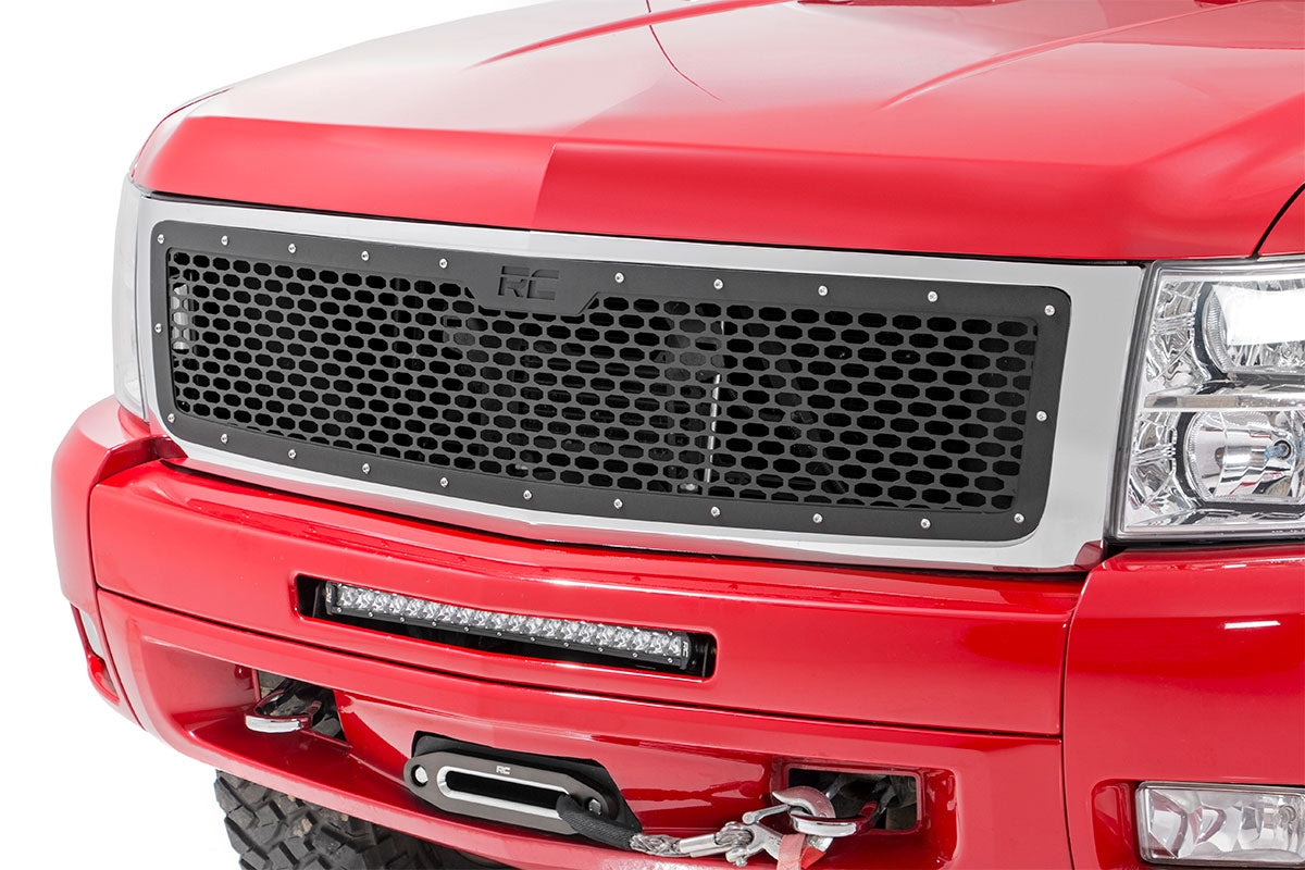 Mesh Grille | Chevy Silverado 1500 2WD/4WD (2007-2013) - Lighting & Acc (Image 1 of 6)