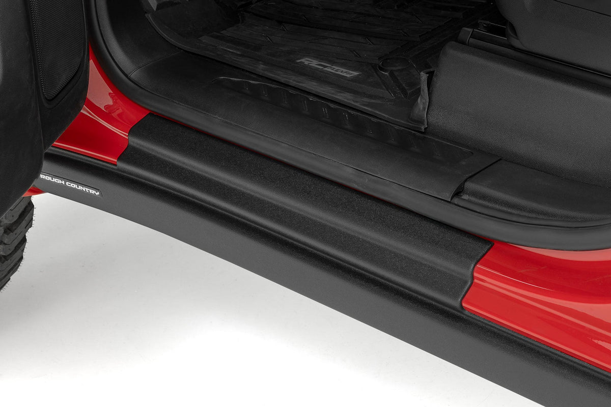 Rough Country TC13021 Trail Cladding | Rocker Sill Plates | Chevy Silverado 1500 2WD/4WD (19-26) - Image 1