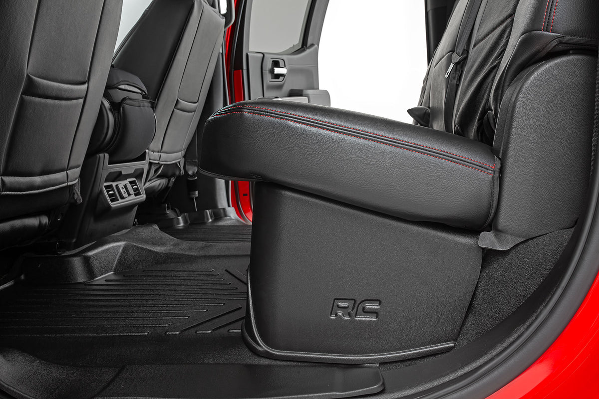 Under Seat Storage | Crew Cab | Chevy/GMC 1500/2500HD/3500HD (19-26) - Cargo Management (Image 2 of 6)