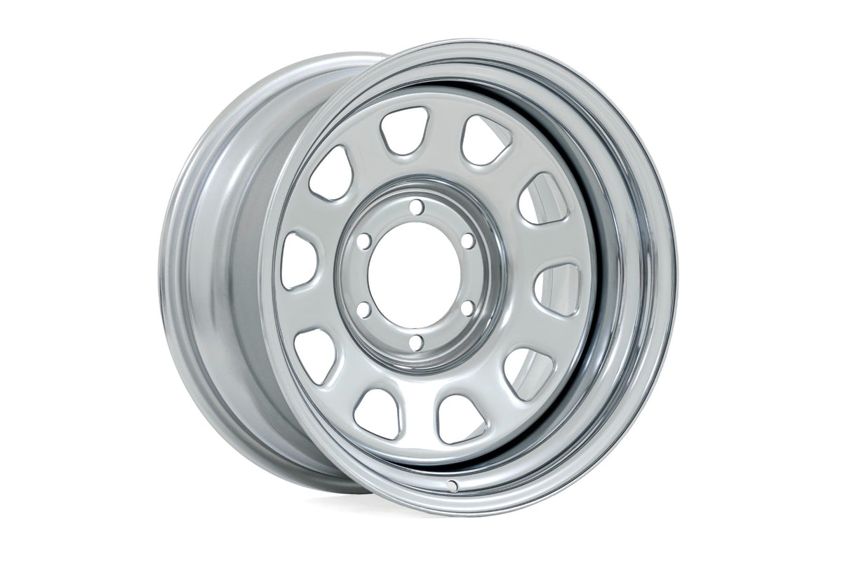 Steel Wheel | Chrome | 16x8 | 5x4.5 | 3.30 Bore | -6 - RC Wheels (Image 2 of 6)