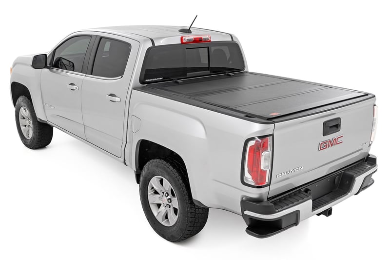 RC Hard Tri-Fold Flip Up Bed Cover | 6' Bed | Chevy/GMC Canyon/Colorado (15-26) (manufacturer page)