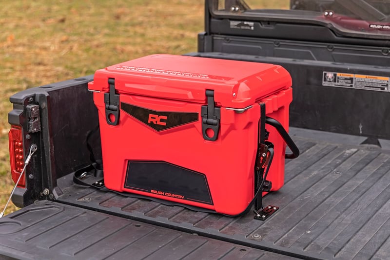 RC Tie-Down Strap | Cooler Kit (manufacturer page)