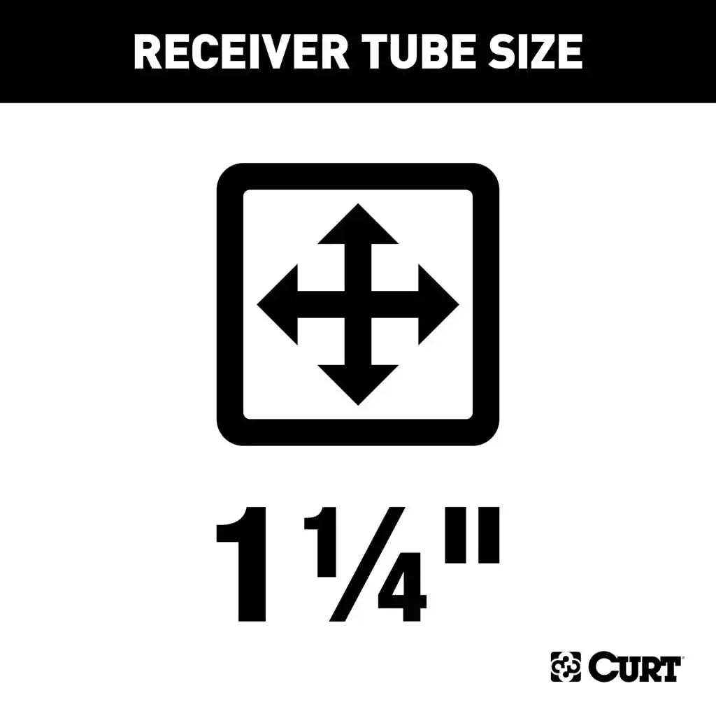 CURT 11352 Class 1 Trailer Hitch, 1-1/4" Receiver, Select Nissan Altima, Maxima - View 2