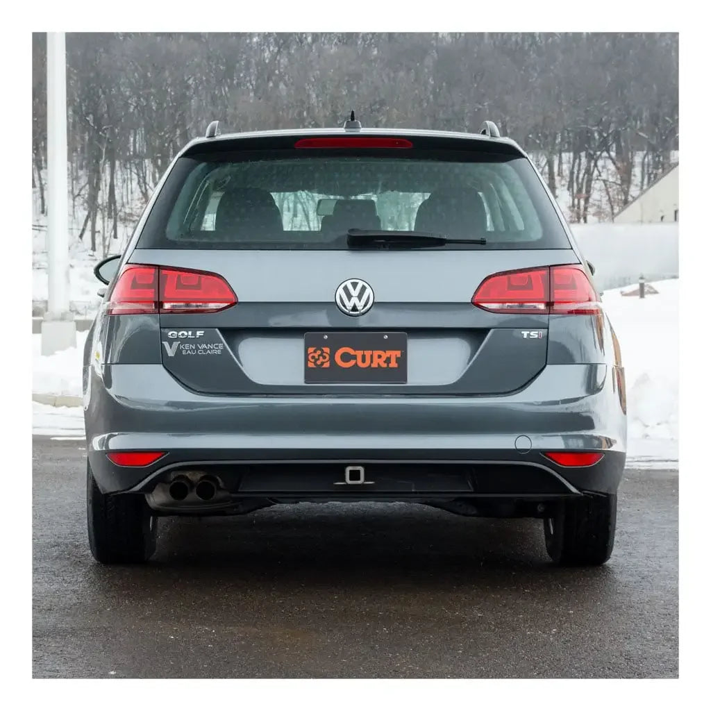 CURT 11422 Class 1 Hitch, 1-1/4" Receiver, Select Volkswagen Golf Alltrack, SportWagen - View 8