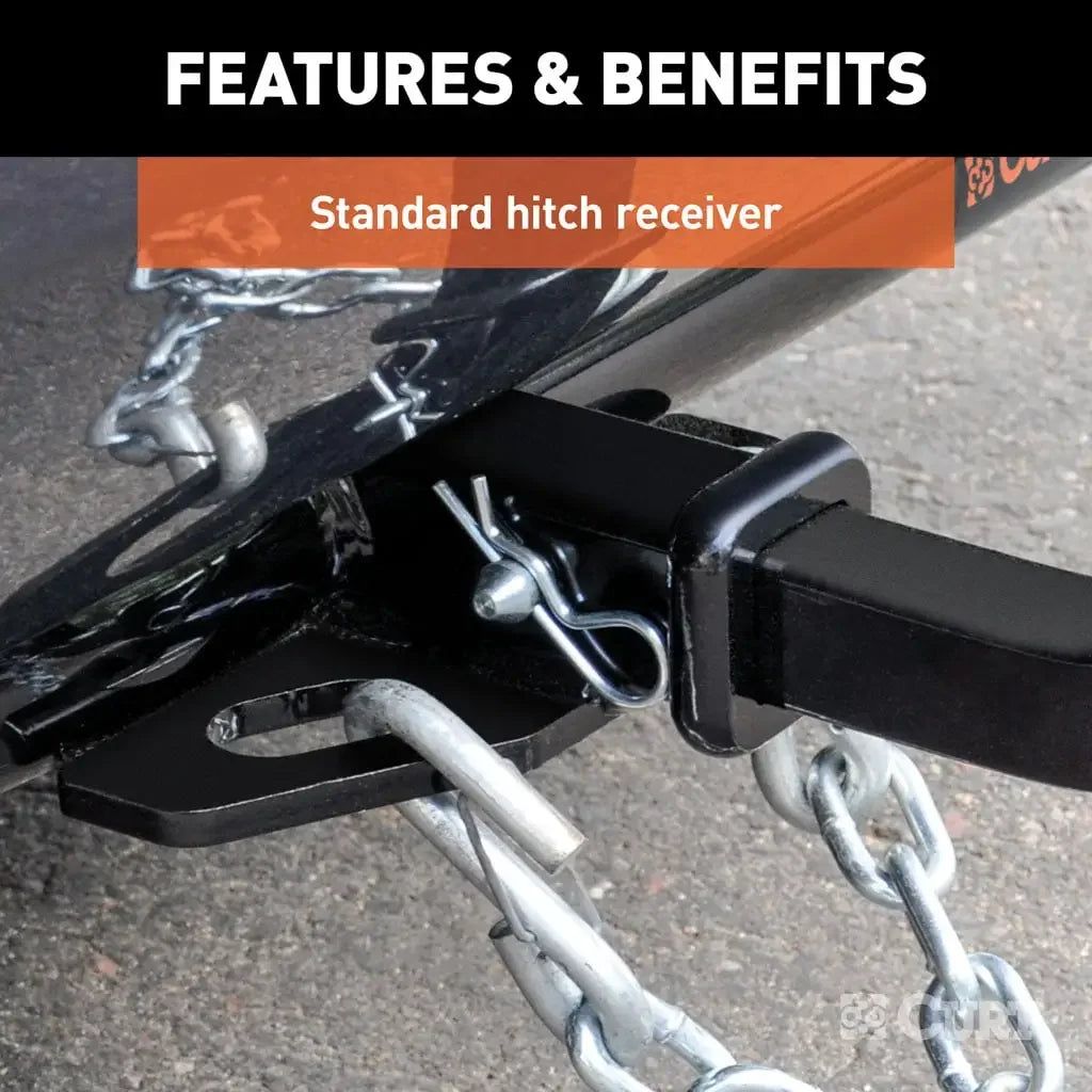 CURT 11498 Class 1 Trailer Hitch, 1-1/4" Receiver, Select BMW 525, 528, 530, 535, 545, 550 - View 4