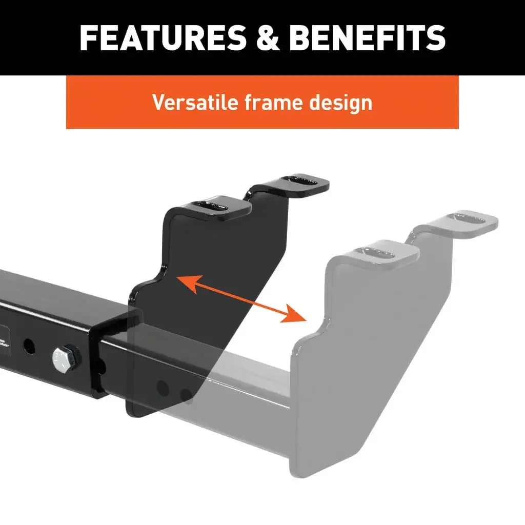 CURT 12923 Class 2 Multi-Fit Trailer Hitch with 1-1/4" Receiver - View 5