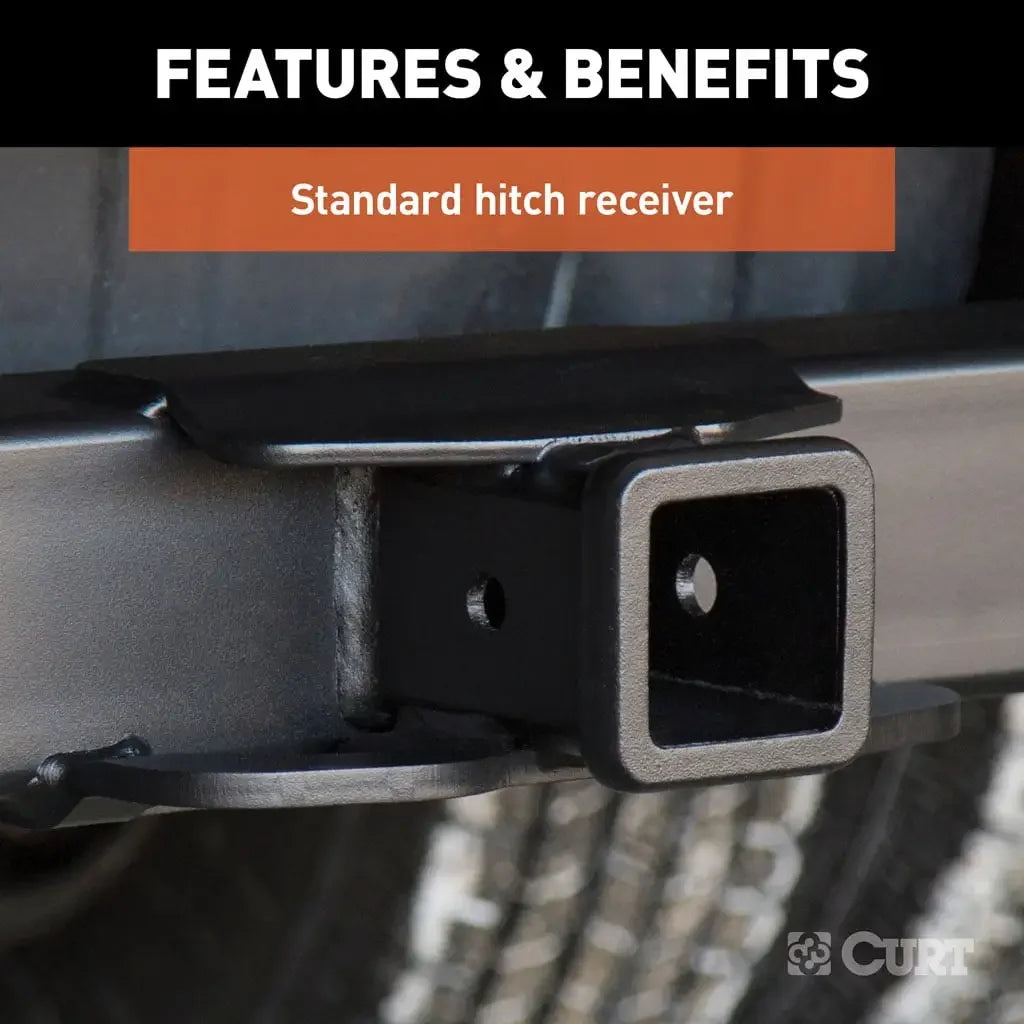 CURT 15313 Xtra Duty Class 5 Hitch, 2", Select Chevy Silverado, GMC Sierra 2500, 3500 HD - View 4