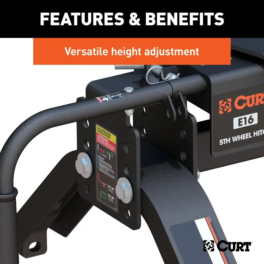 CURT 16115 E16 5th Wheel Hitch - View 5