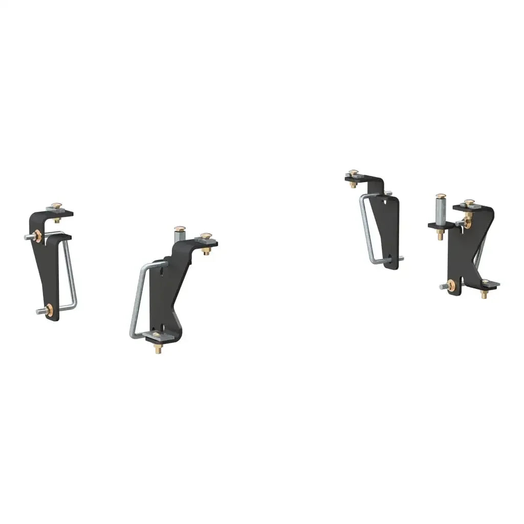 CURT 16420 Custom 5th Wheel Brackets, Select Dodge, Ram 1500, 2500, 3500 - View 1