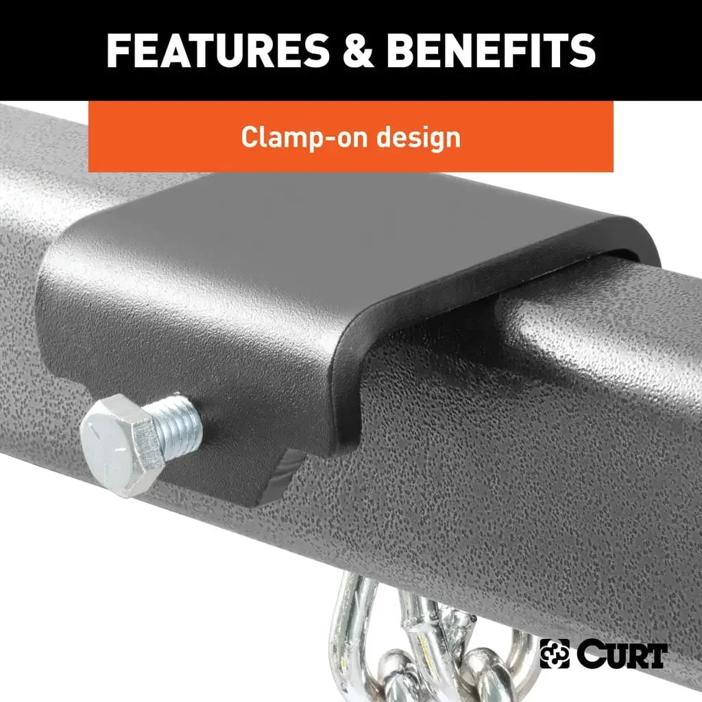 CURT 17003 Weight Distribution Clamp-On Hookup Brackets (2-Pack) - View 5