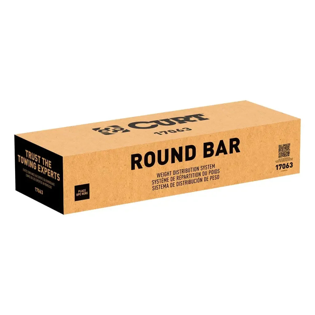 CURT 17063 Round Bar Weight Distribution Hitch with Lubrication, Sway Control (10-14K) - View 13