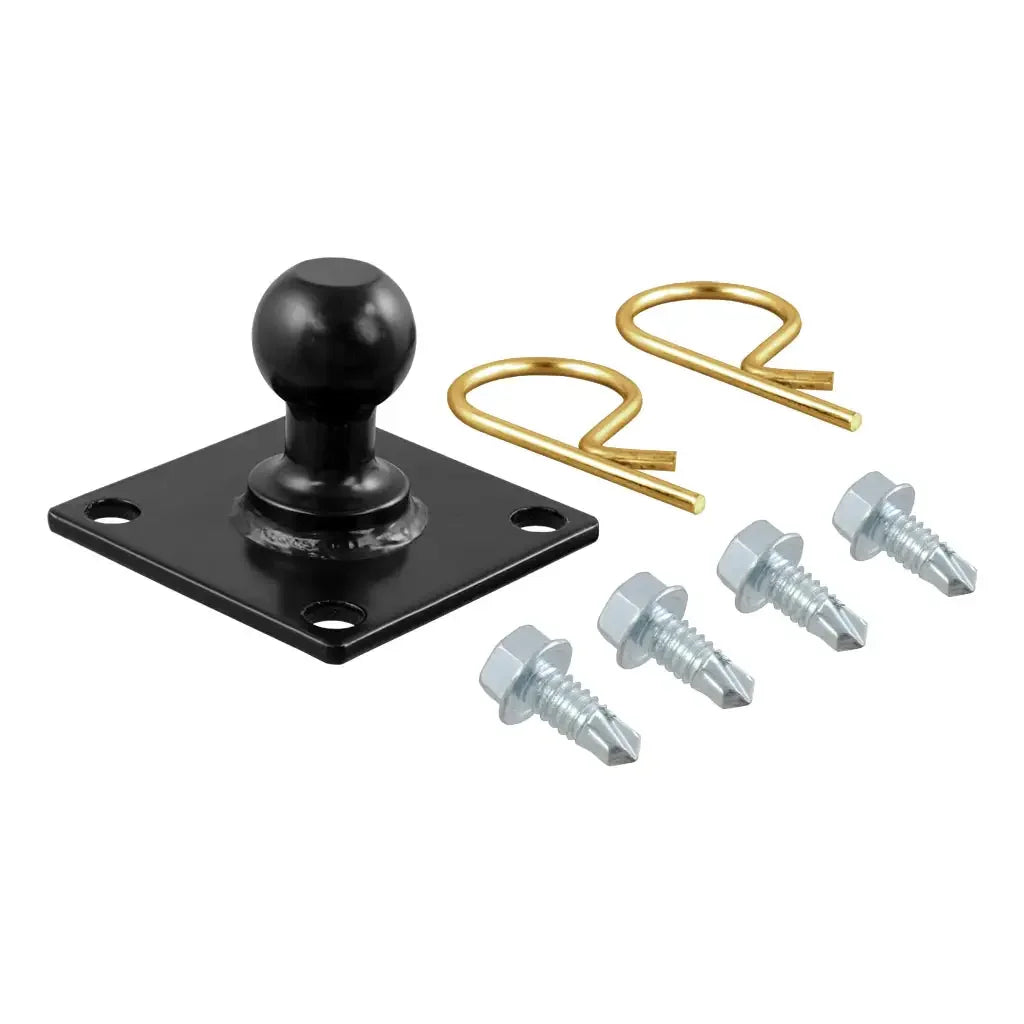 CURT 17201 Trailer-Mounted Sway Control Ball for #17200 - View 1