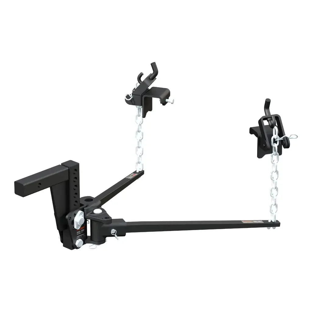 CURT 17352 Deep Drop Trunnion Bar Weight Distribution Hitch (8K - 10K lbs, 30-5/8" Bars) - View 1