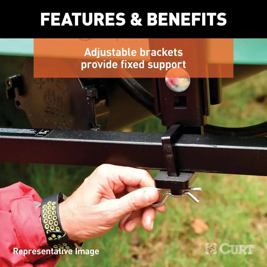 CURT 17500 TruTrack 4P Weight Distribution Hitch with 4x Sway Control, 8-10K - View 7