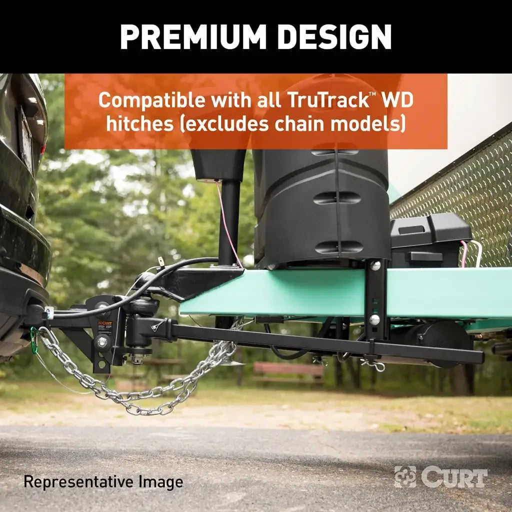 CURT 17519 TruTrack™ Heavy-Duty 10" Adjustable Support Brackets (2-Pack) - View 4