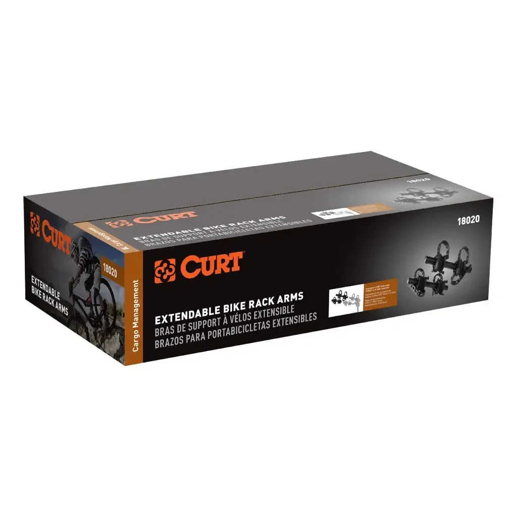 CURT 18020 Extendable Bike Rack Arms - View 2