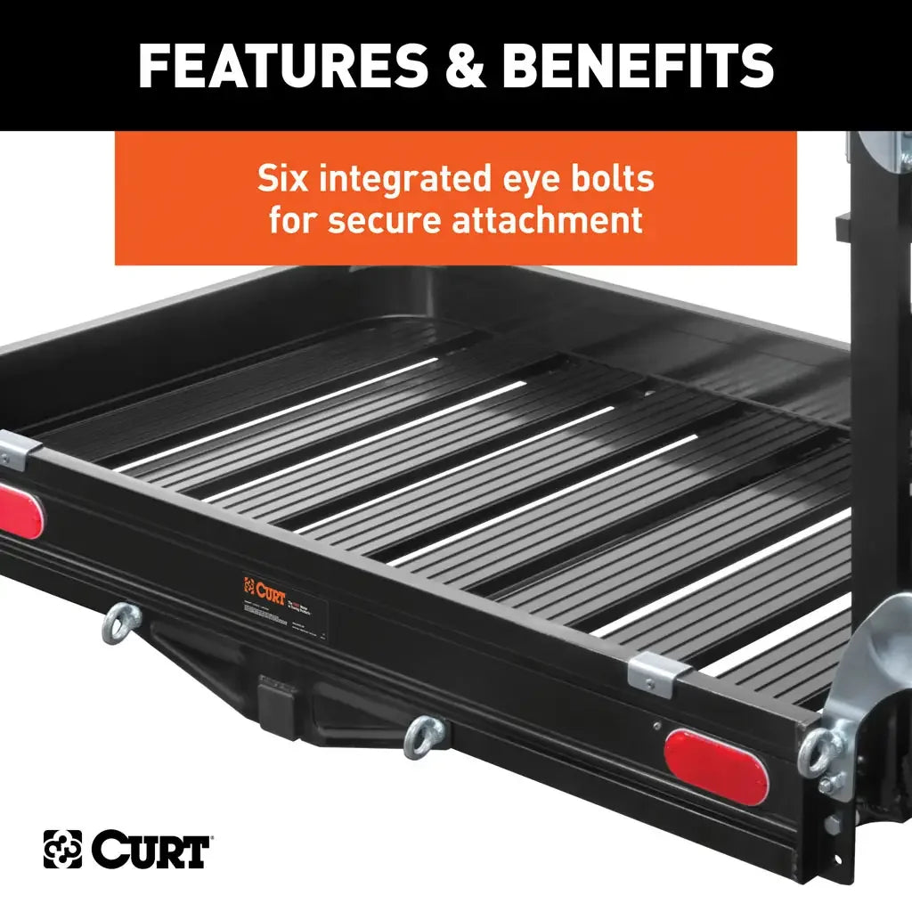 CURT MFG 18112 50' X 30-1/2' ALUMINUM HITCH CARGO - View 8