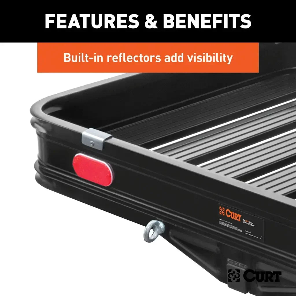 CURT MFG 18112 50' X 30-1/2' ALUMINUM HITCH CARGO - View 9