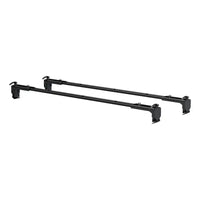 CURT 18119 Jeep Roof Rack Crossbars for Wrangler JK (2-Pack) - View 1