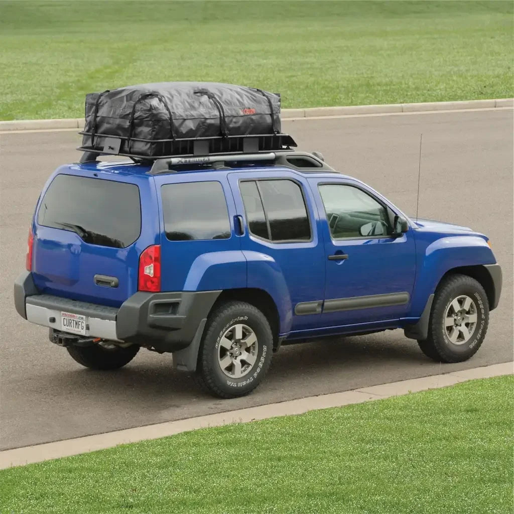 CURT 18221 59" x 34" x 21" Weather-Resistant Vinyl Roof Rack Cargo Bag - View 9