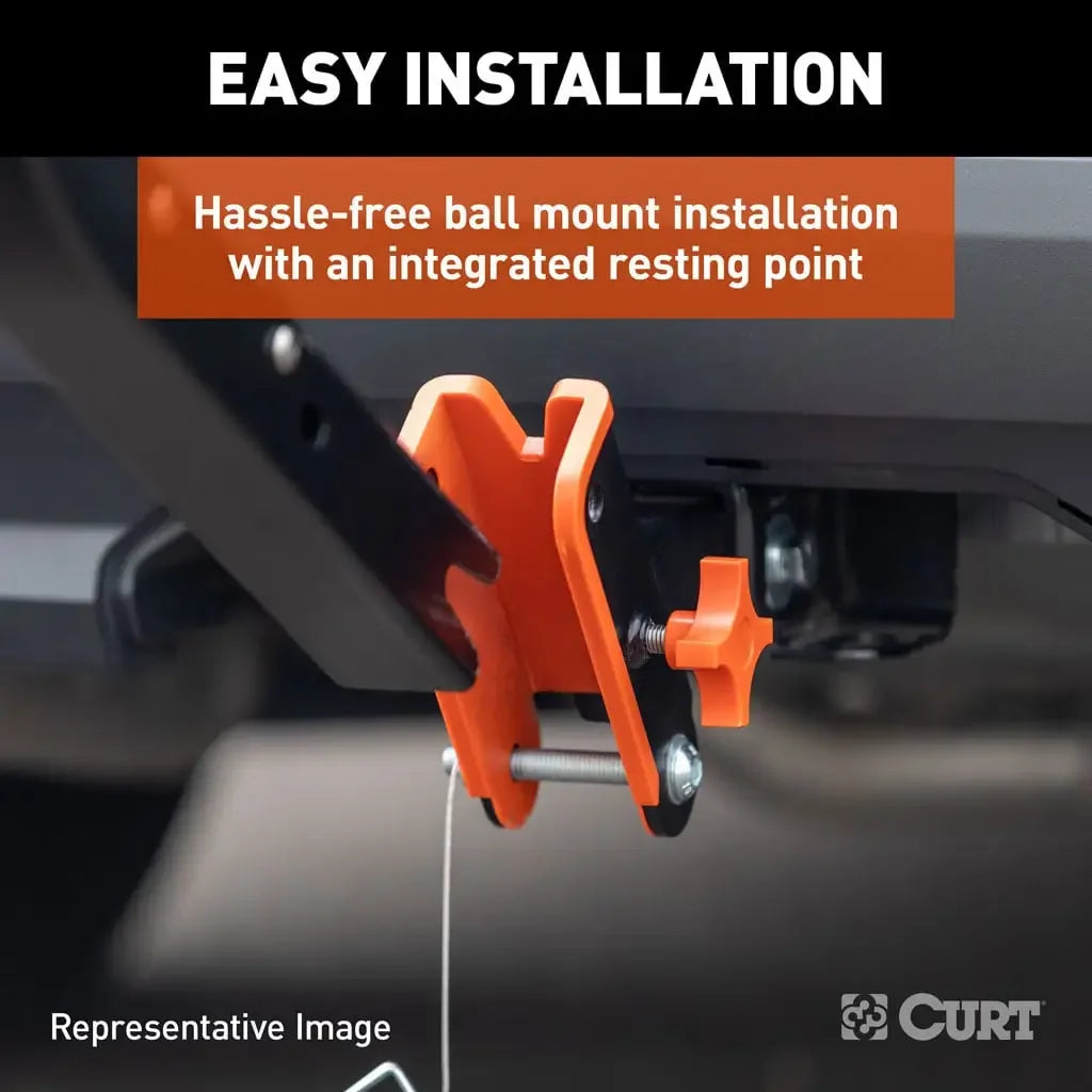 CURT 18416 ActiveLink Ball Mount, 2" Ball, 3,500 lbs. GTW - View 5