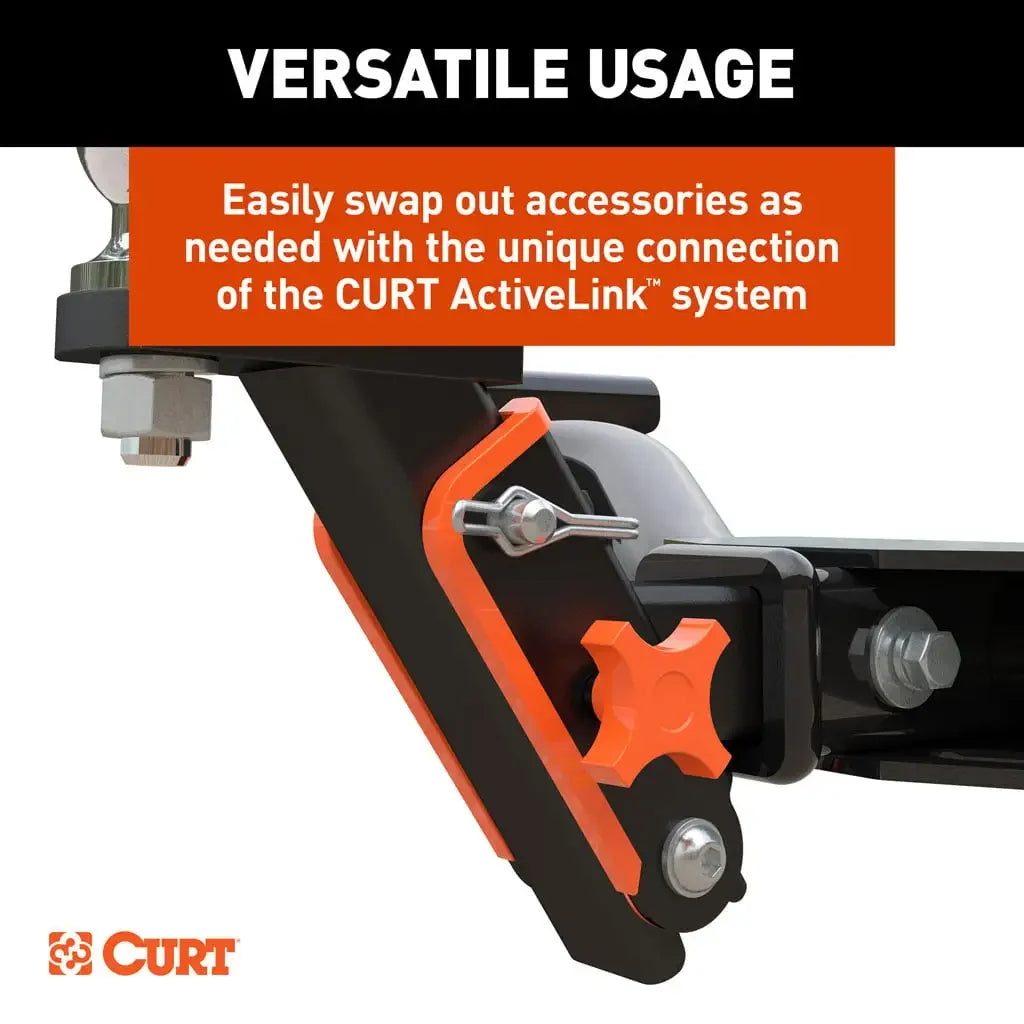 CURT 18416 ActiveLink Ball Mount, 2" Ball, 3,500 lbs. GTW - View 6