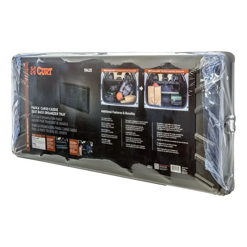CURT 18425 Pakka Cargo Caddie Seat Back Organizer Tray, 34" x 14" - View 16