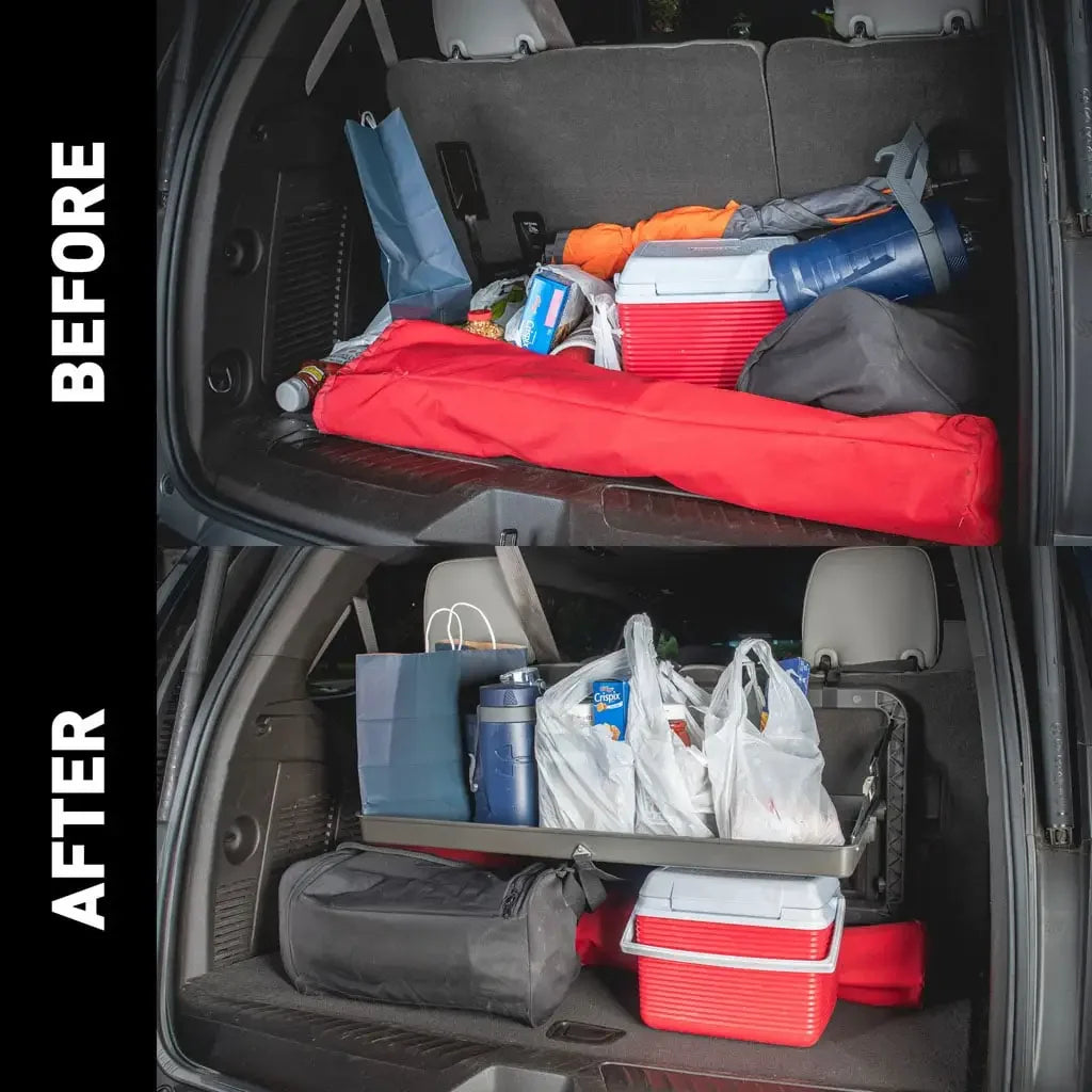 CURT 18425 Pakka Cargo Caddie Seat Back Organizer Tray, 34" x 14" - View 5