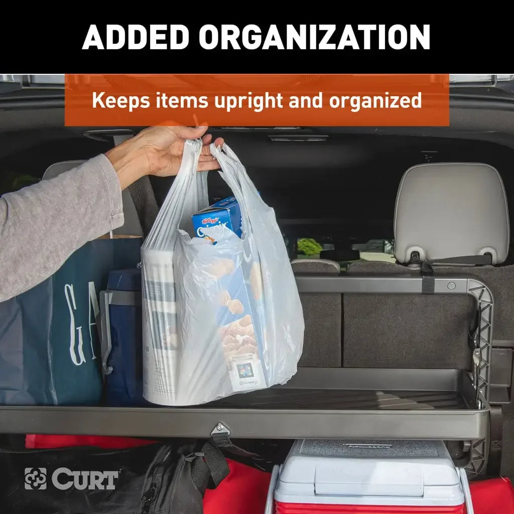 CURT 18425 Pakka Cargo Caddie Seat Back Organizer Tray, 34" x 14" - View 7