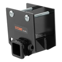 CURT 19100 RV Bumper Hitch with 2" Receiver (Fits 4" x 4" Bumper Beams) - View 1