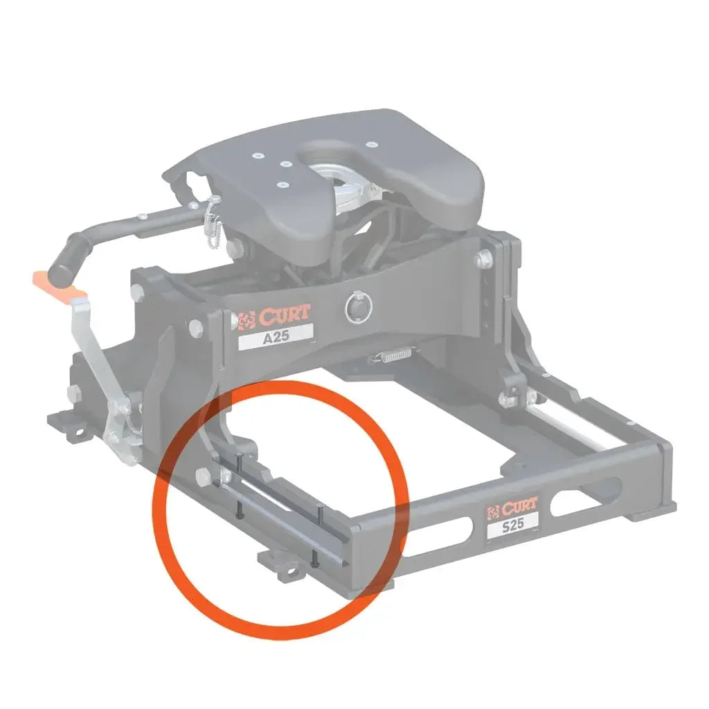 CURT 19102 Replacement S-Series 5th Wheel Slider Rails - View 2