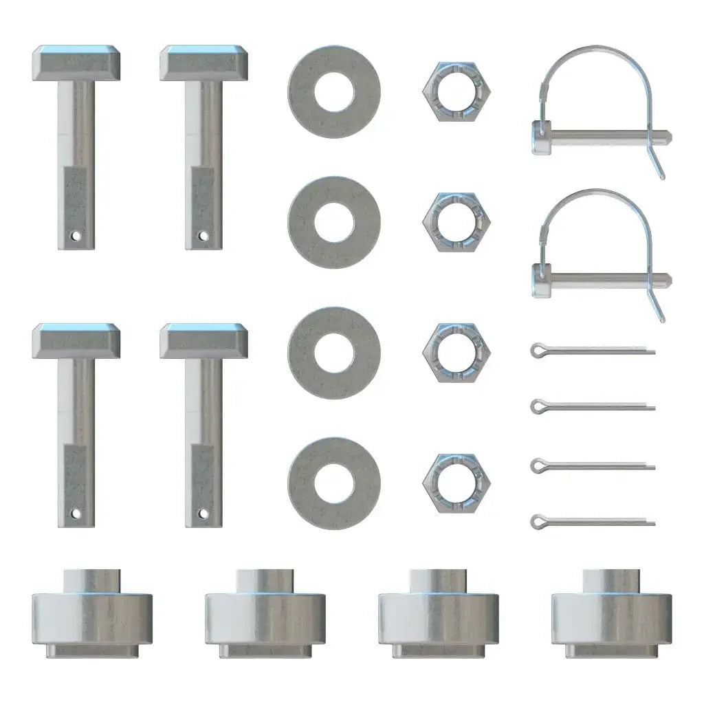 CURT 19113 Replacement Handle Hardware for Puck System Adapter, Select Chevy, Ford, GMC - View 1