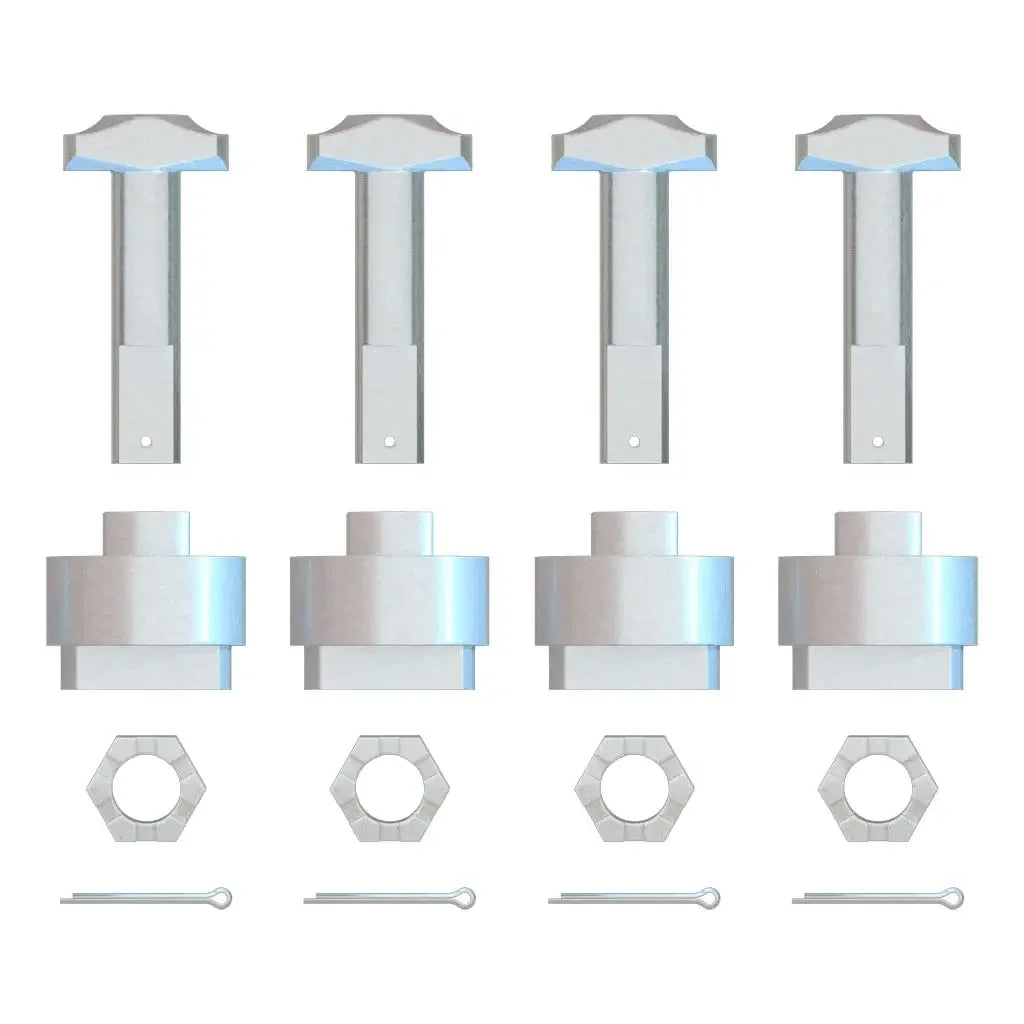 CURT 19115 Replacement Handle Hardware for Puck System Adapter, Select Ram 2500, 3500 - View 1