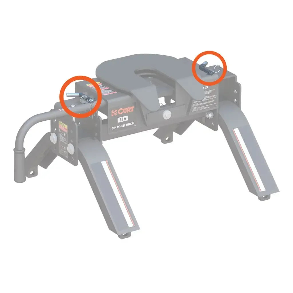 CURT 19226 Replacement E16 5th Wheel Head Attachment Pins - View 2