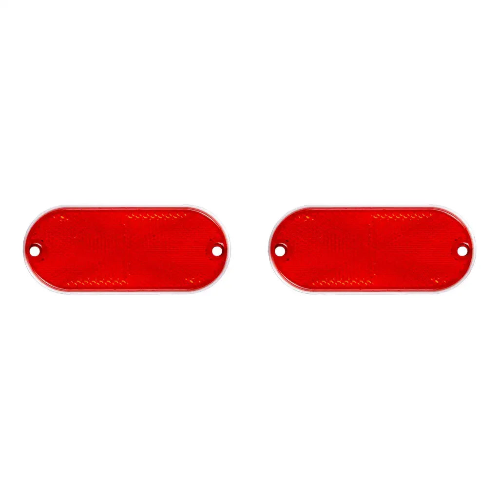 CURT 19234 Replacement Reflectors for Aluminum Cargo Carrier 18113- 2-Pack - View 1