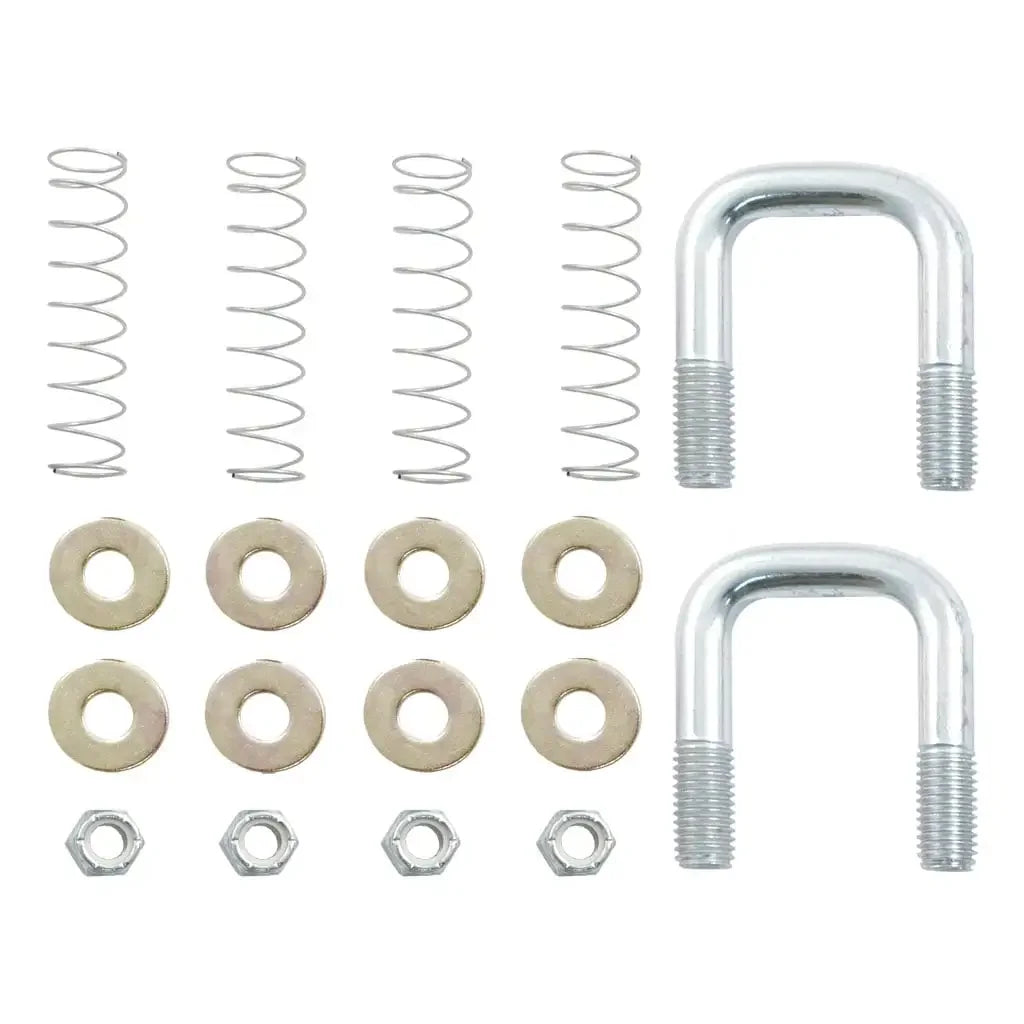 CURT 19254 Replacement Double Lock EZr Safety Chain Anchor Kit - View 1