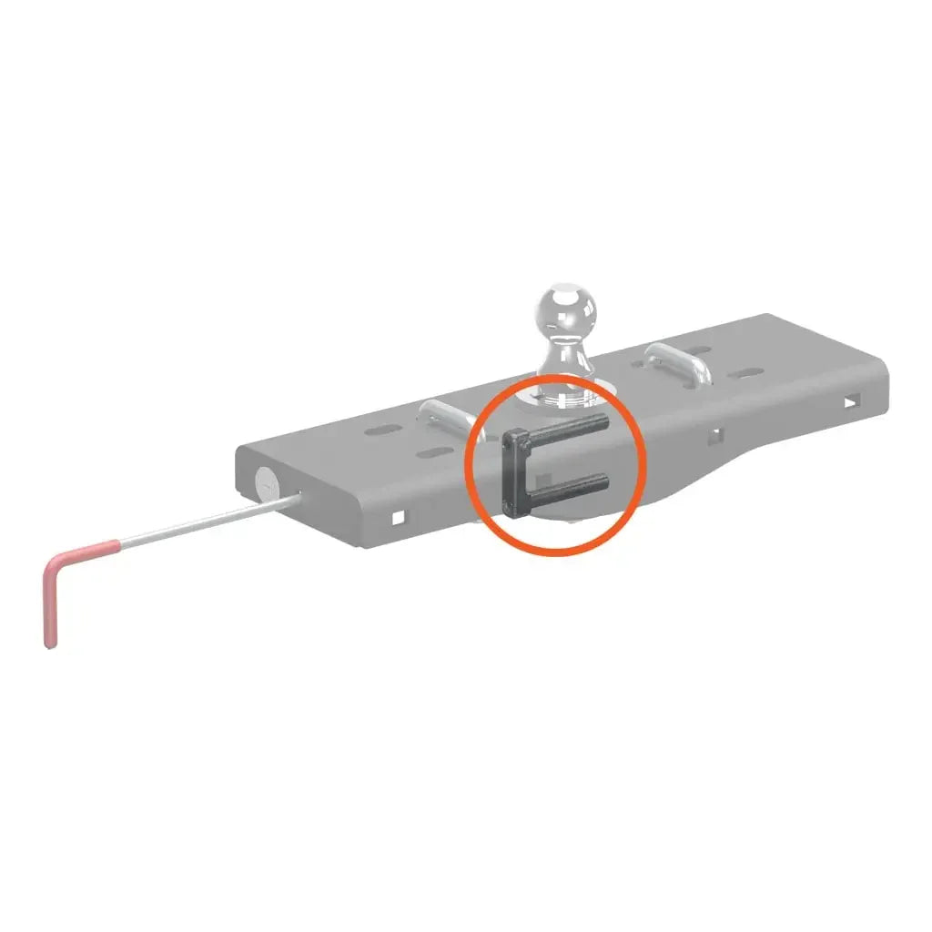 CURT 19258 Replacement Double Lock & EZr Gooseneck Locking Pin - View 2