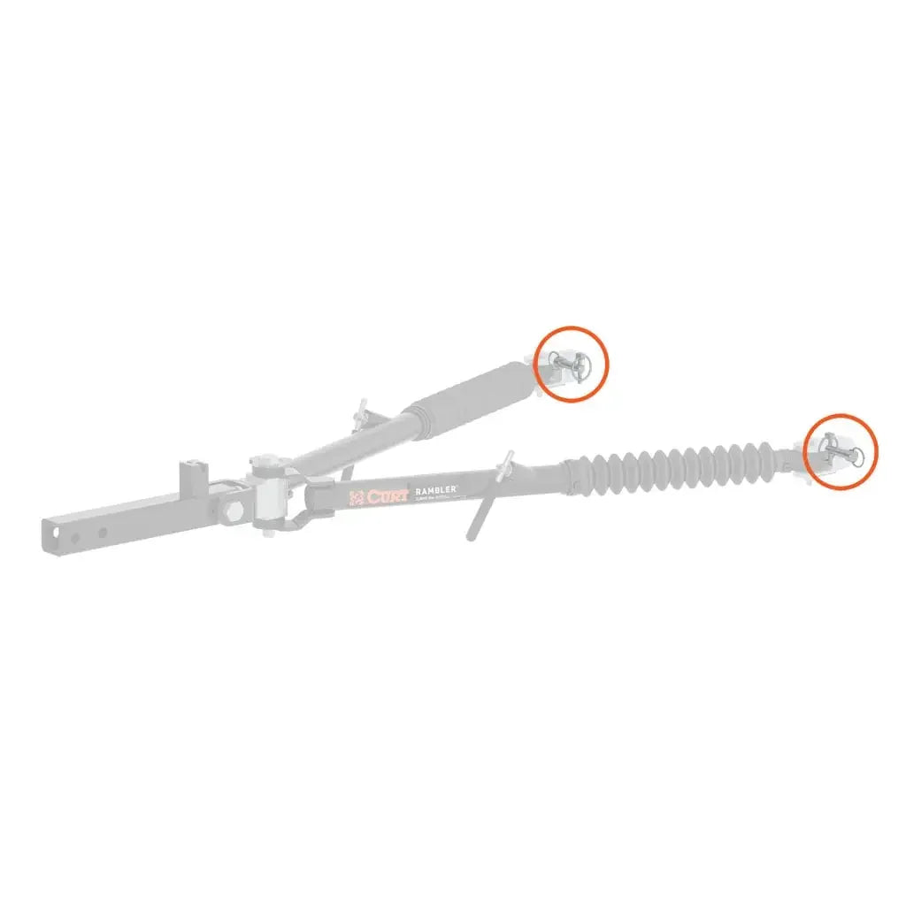 CURT 19261 Replacement Rambler Tow Bar Base Pins - View 2