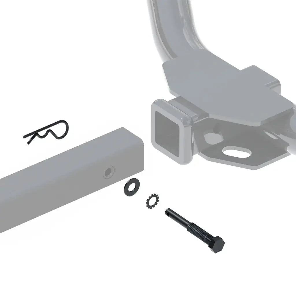 CURT 19263 Replacement 18112 Folding Shank Pin for Cargo Carrier with Ramp - View 2