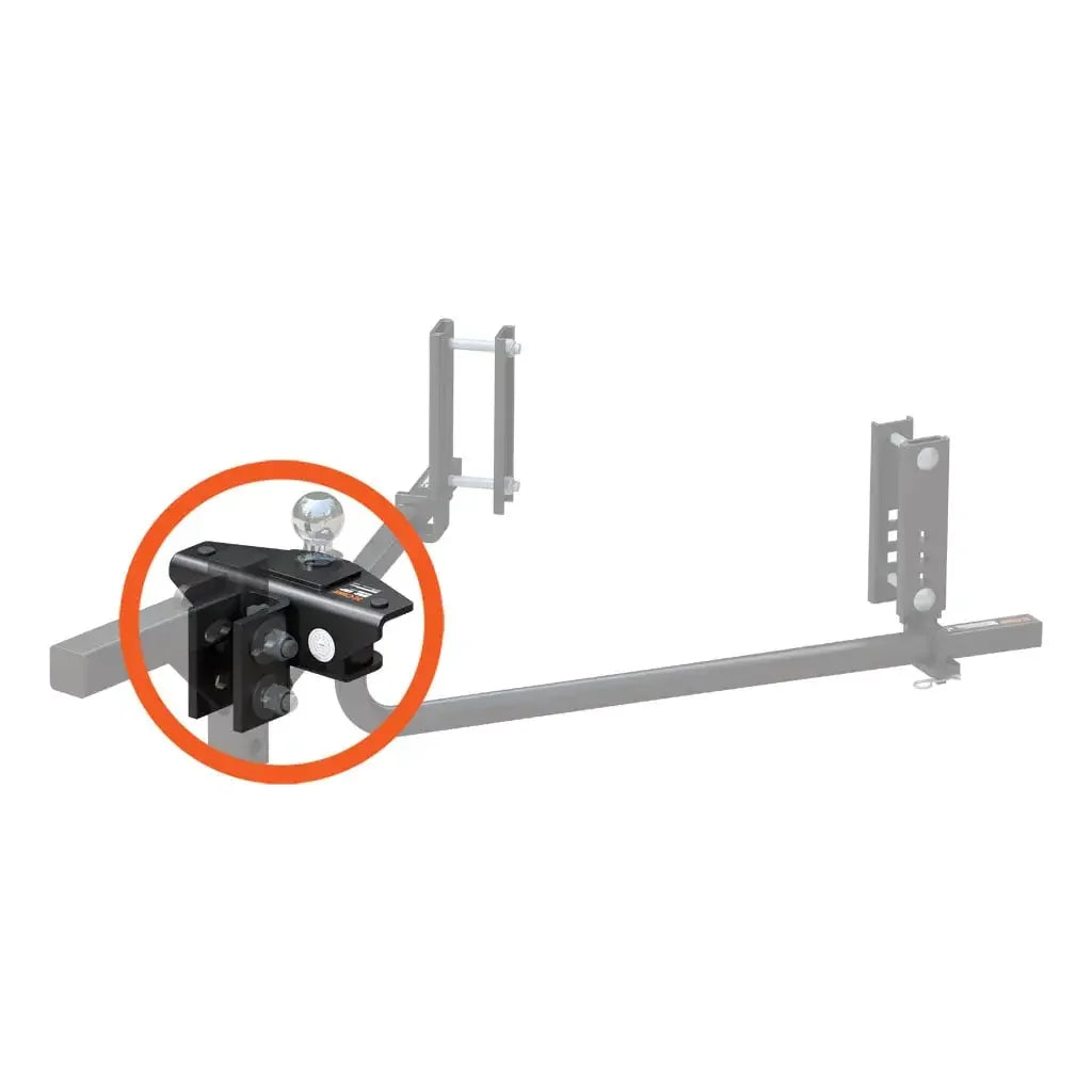 CURT 19277 Replacement TruTrack 2P Weight Distribution Head - View 2